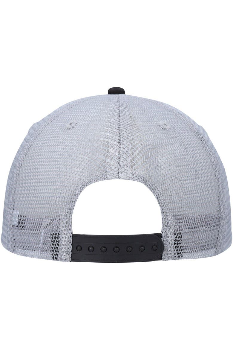 Men's Colosseum  Black/Gray Iowa Hawkeyes Snapback Hat, Alternate, color, Black