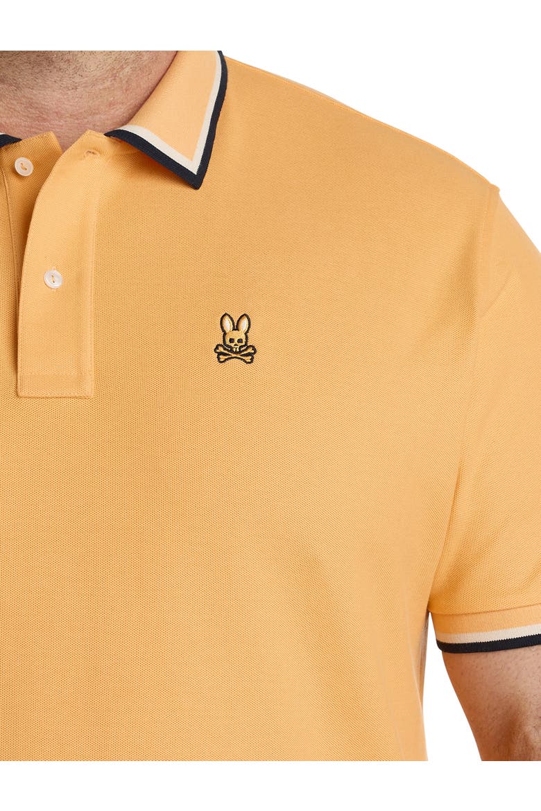 Big & Tall Kingsbury Piqué Polo Shirt, Alternate, color, MOCK ORANGE