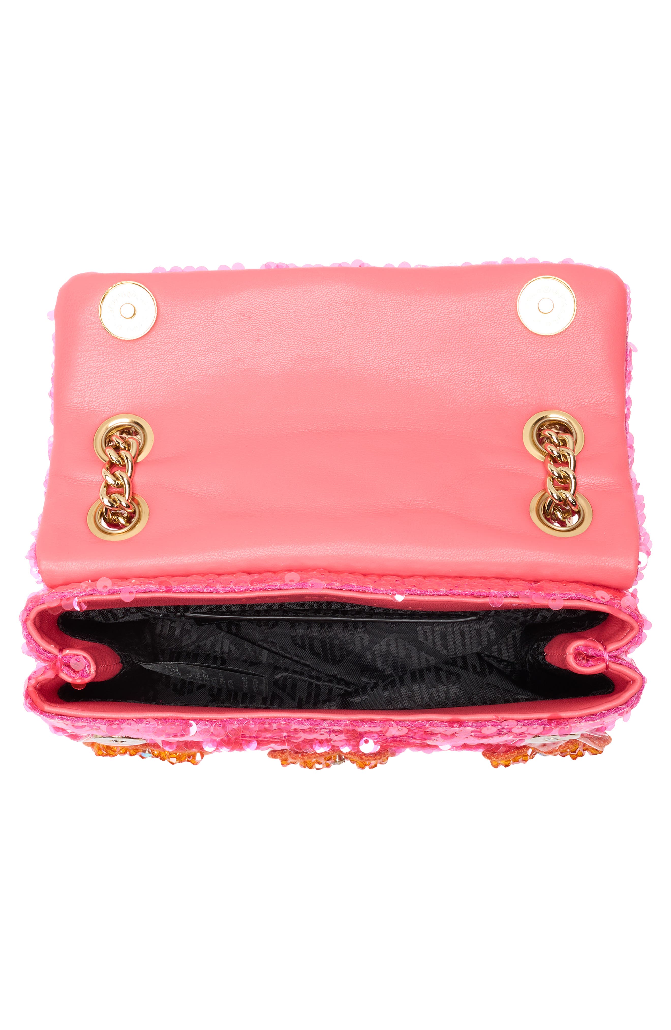 Kurt Geiger London Mini Brixton Sequin Crossbody Bag, Alternate, color, Open Pink