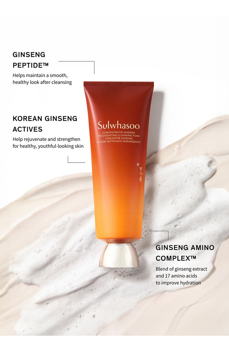 Sulwhasoo Concentrated Ginseng Rejuvenating Cleansing Foam, Alternate, color, 