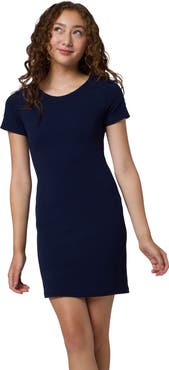 Un Deux Trois Short Sleeve Dress with Sleeve Insert
