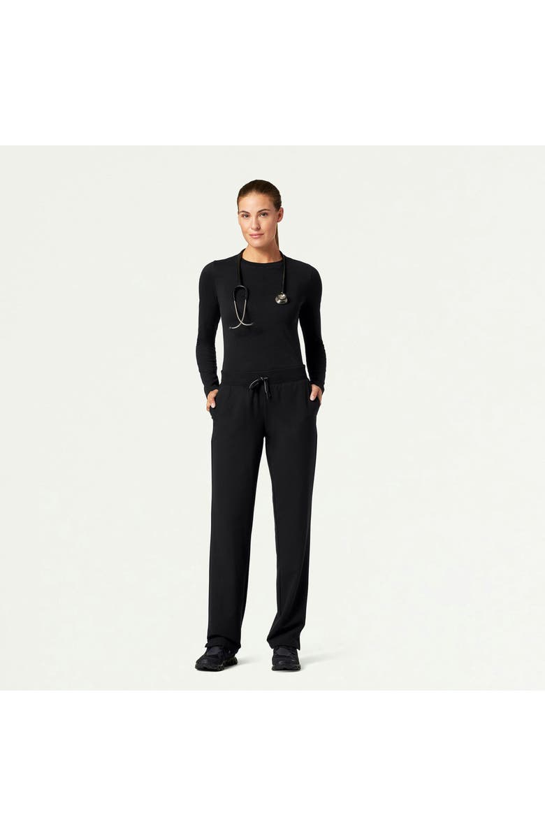 JAANUU Regen Women's Organic Cotton Underscrub, Alternate, color, Black