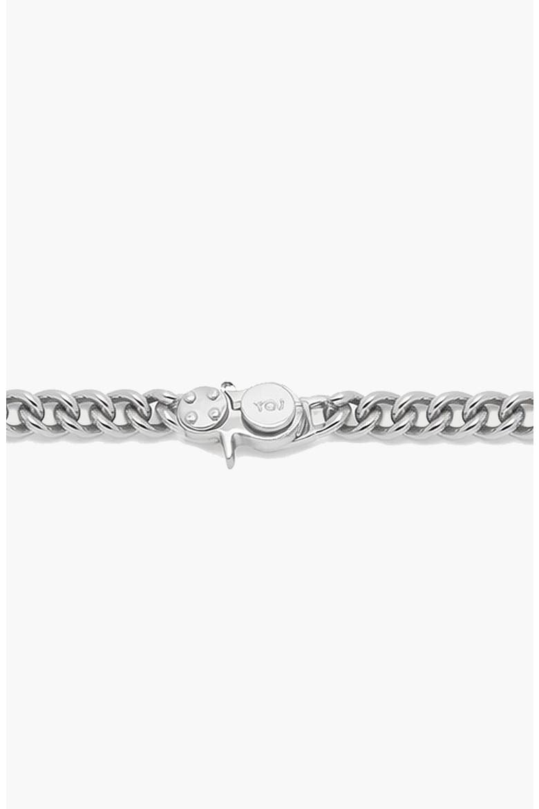 Forge Curb Chain Necklace  In Silver, Alternate, color, Silver