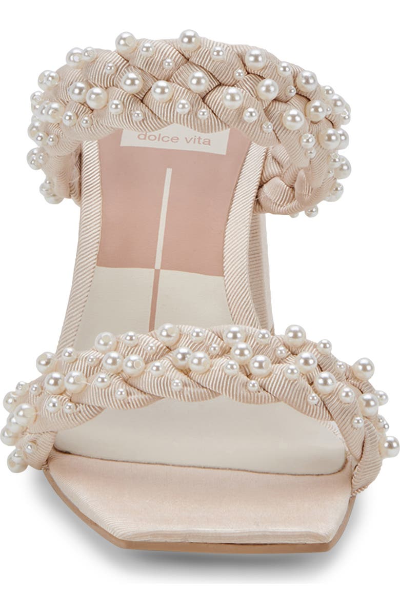 Dolce Vita Paily Imitation Pearl Sandals, Alternate, color,