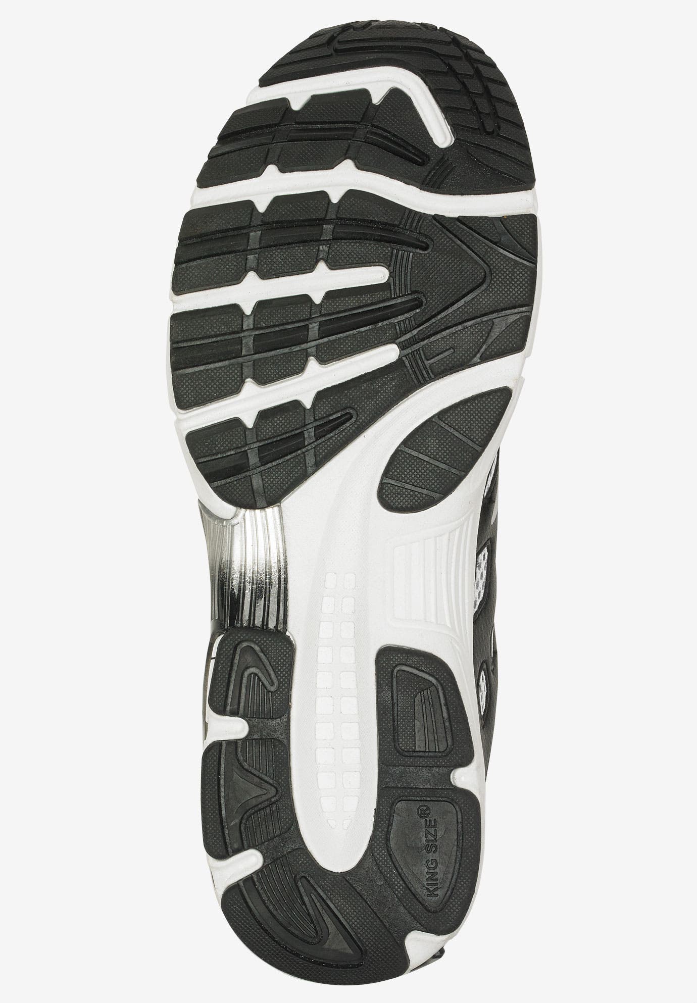 KingSize No-Tie Sneakers, Alternate, color, Jet Black Grey