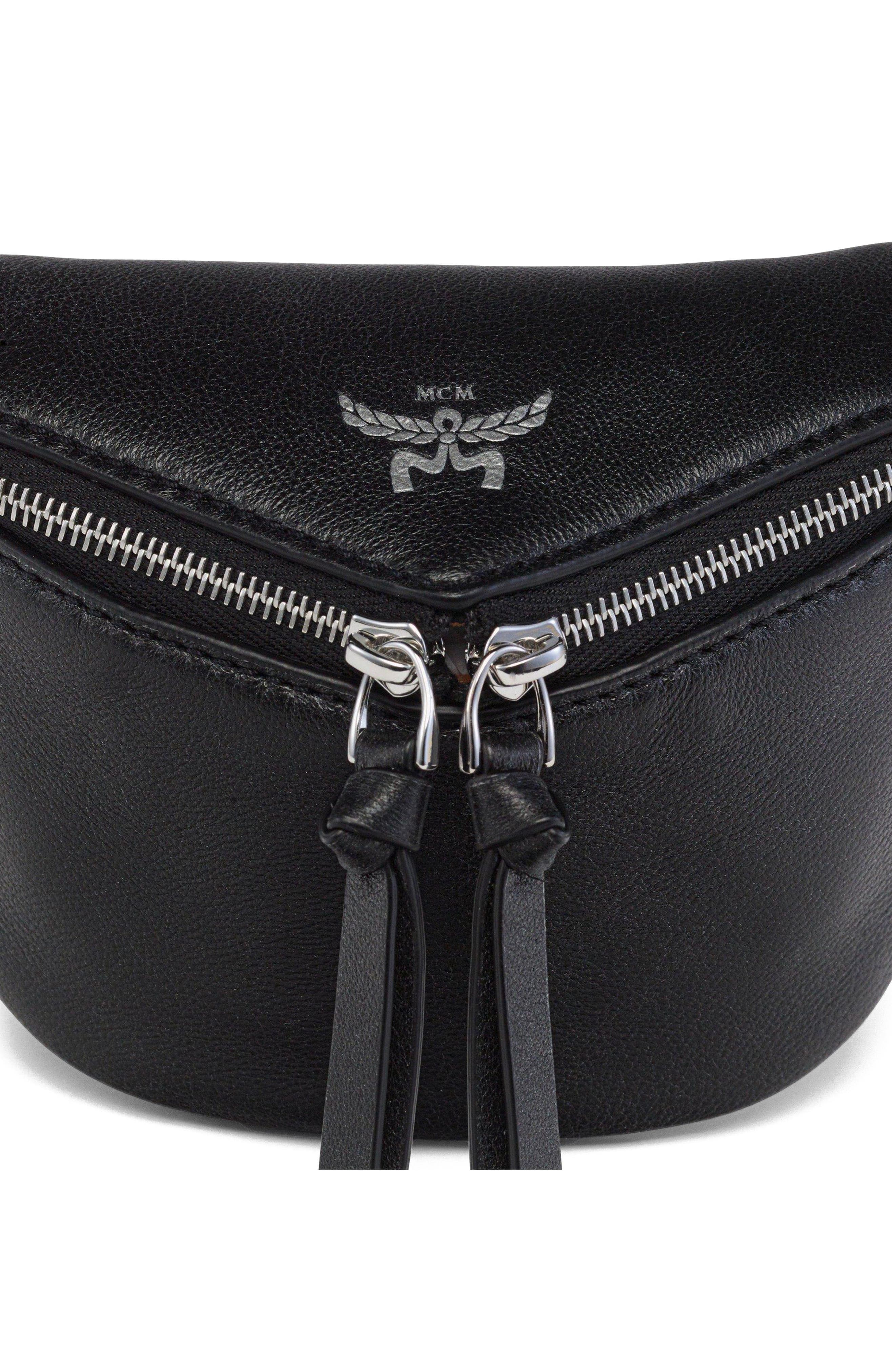 MCM Diamant 3D Belt Bag in Galactic Gala Lamb Leather, Alternate, color, 
