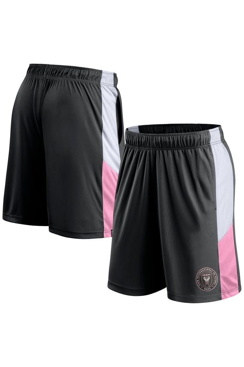 Men's Fanatics Branded Black Inter Miami CF Prep Squad Shorts, Main, color, Black