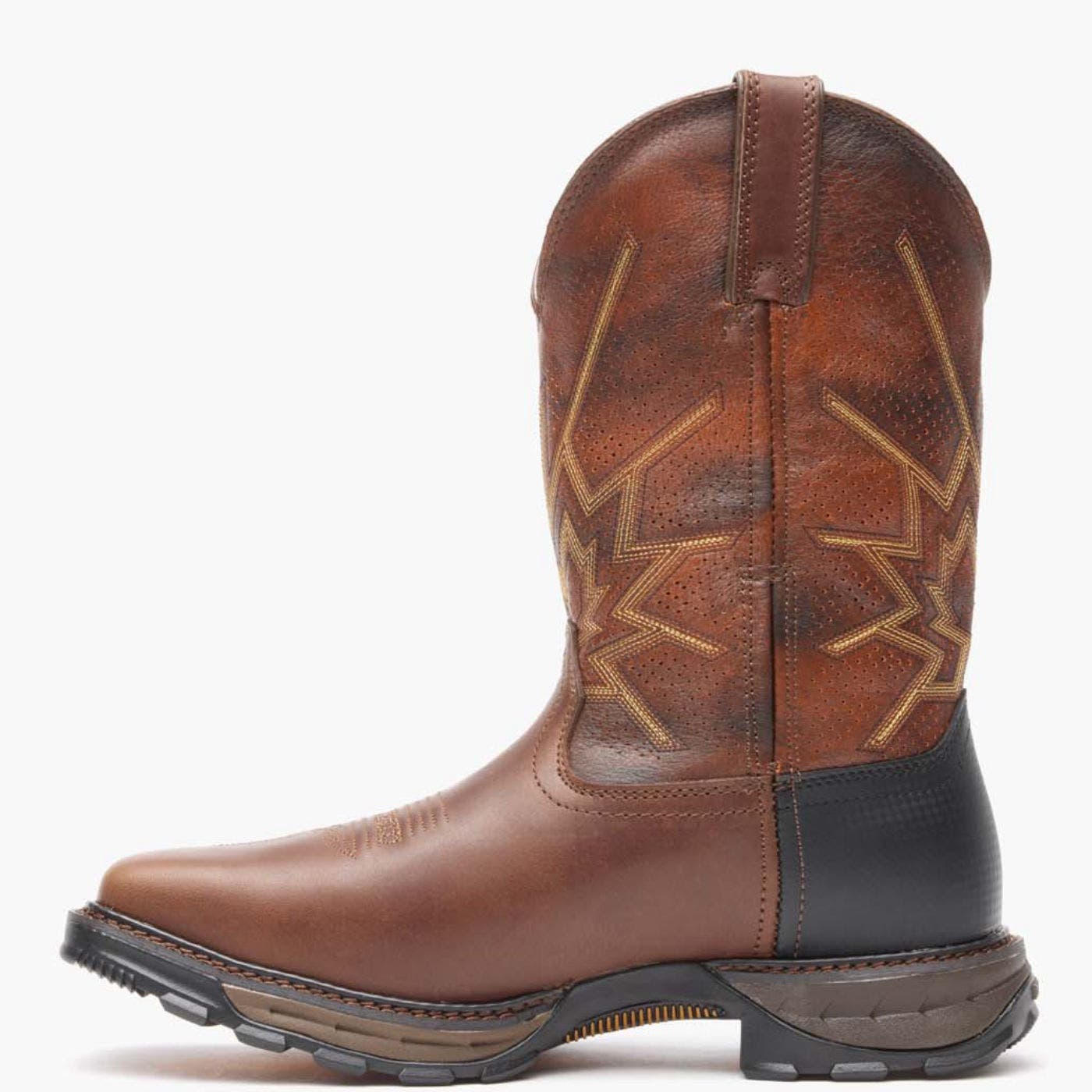 DURANGO Ventilated Western Work Boot, Alternate, color, Tobacco