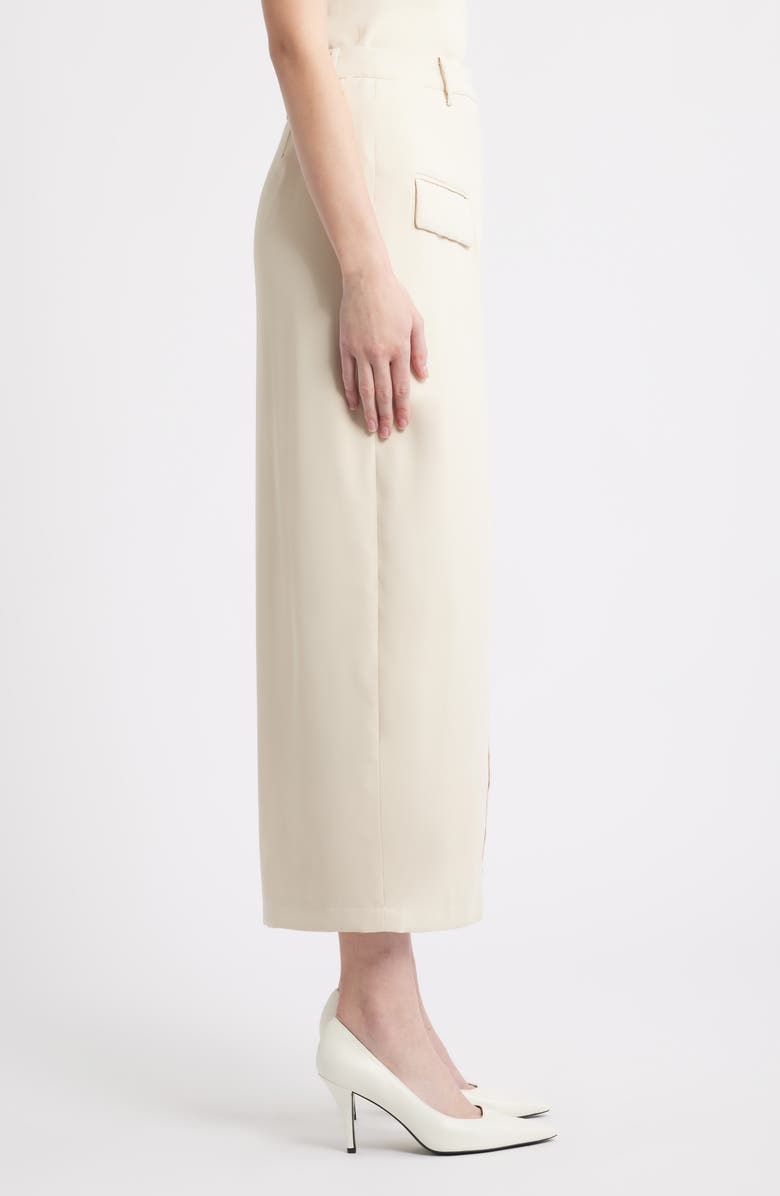 Odd Muse The Ultimate Muse Midi Trouser Skirt, Alternate, color, Oat