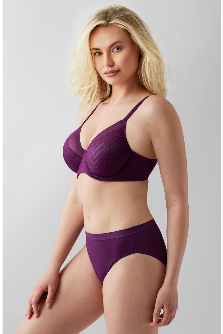 Elevated Allure Full Coverage Underwire Bra, Alternate, color, WINTER BLO