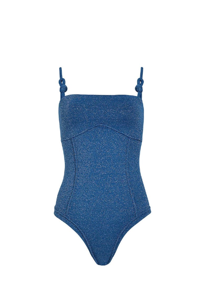 Sacred Sun Nube Luxe Shimmer Sculpting One Piece, Alternate, color, SHIMMERY BLUE