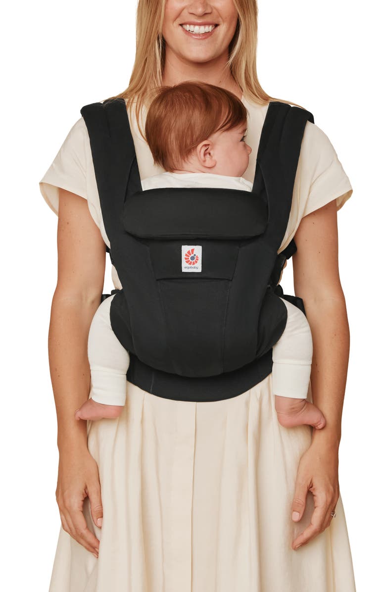 ERGObaby Omni Deluxe Baby Carrier, Alternate, color, Onyx Black