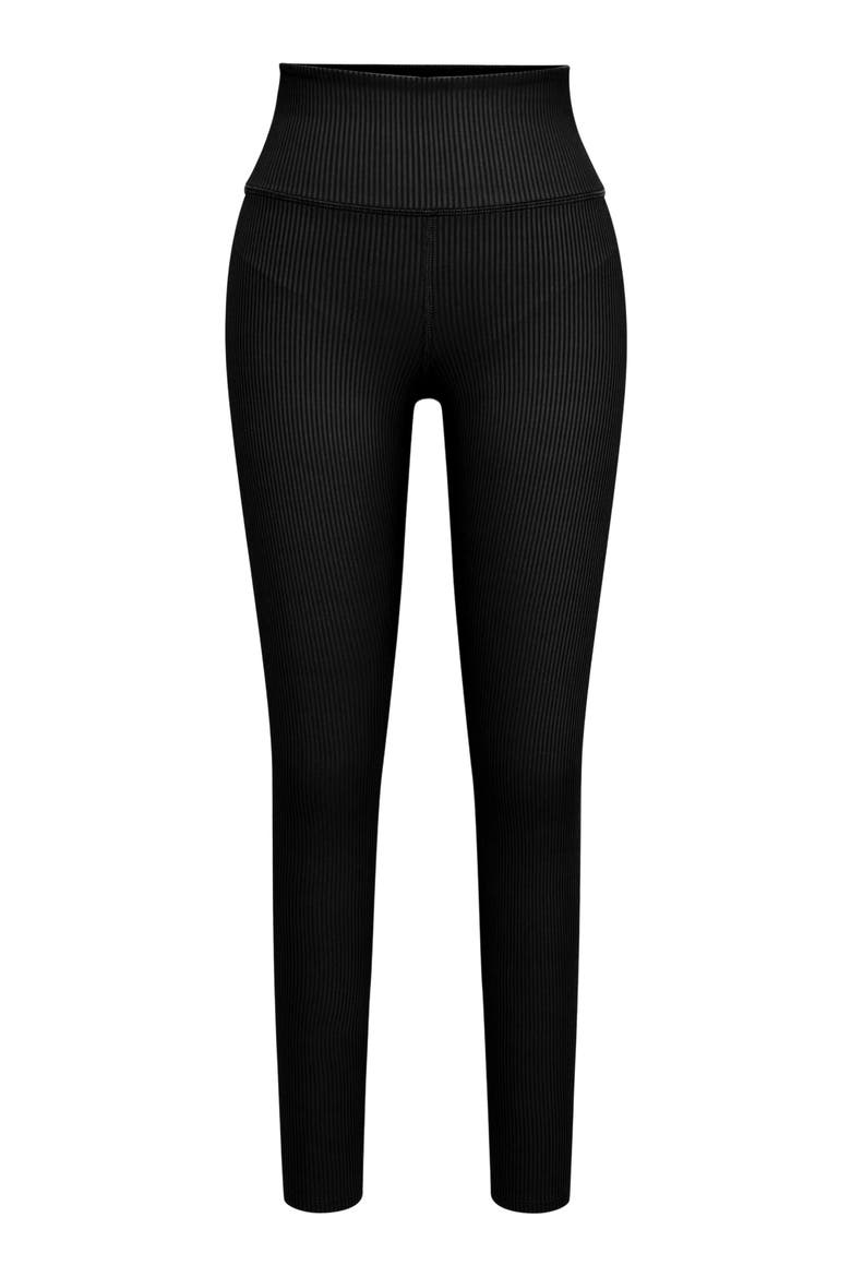 Renew Rib Legging Black, Alternate, color, Black