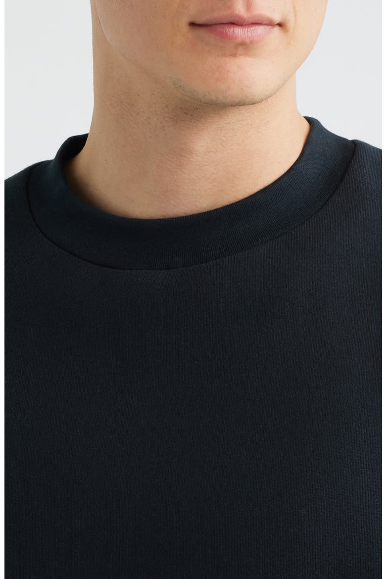 Classic Fit Fleece Crewneck Sweatshirt, Alternate, color, VINTAGE BLACK