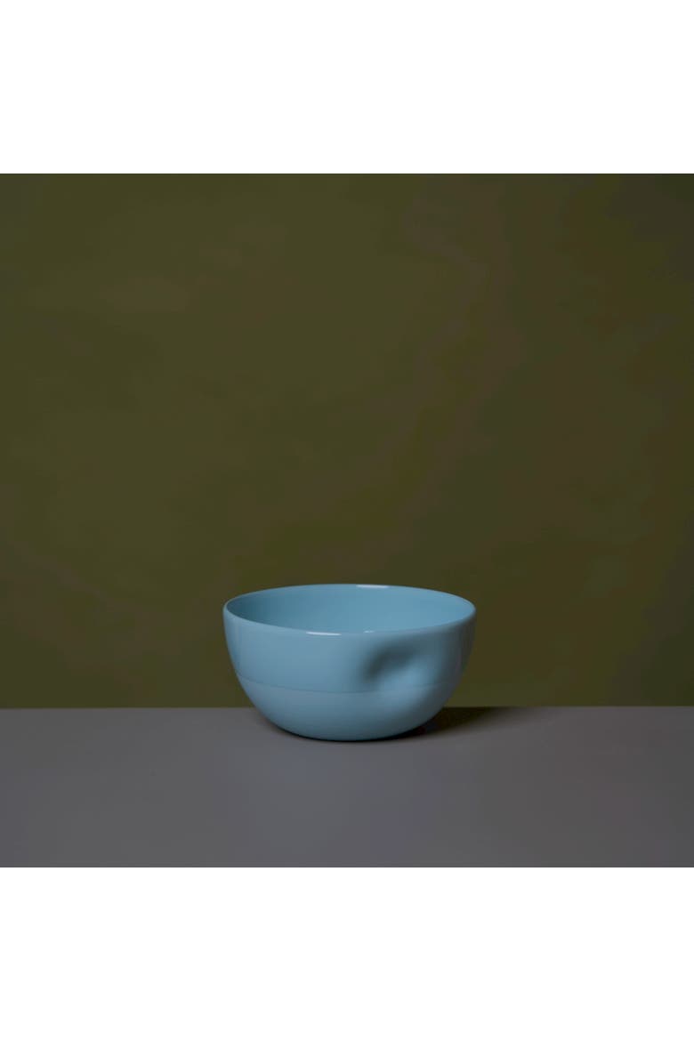Unique Series Thumb Print Porcelain Bowl, Alternate, color, Denim