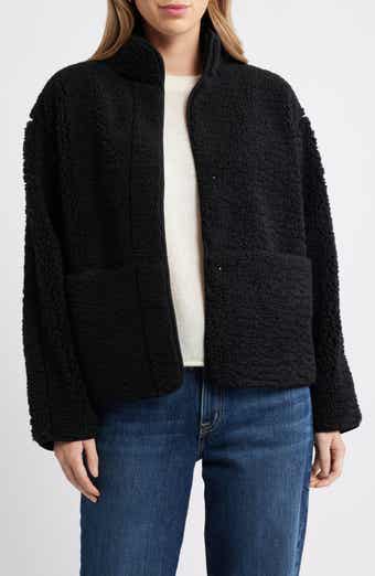 Caslon® Faux Shearling Jacket