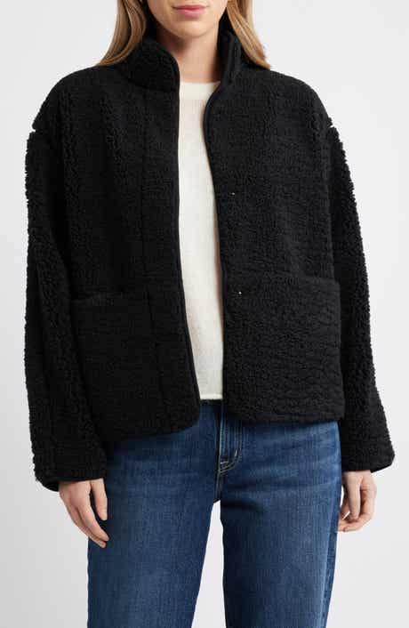 Caslon® Faux Shearling Jacket