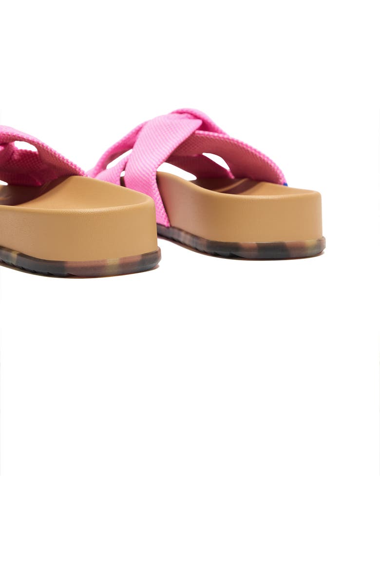Rothy's The Twist Slide Sandal, Alternate, color, Snapdragon