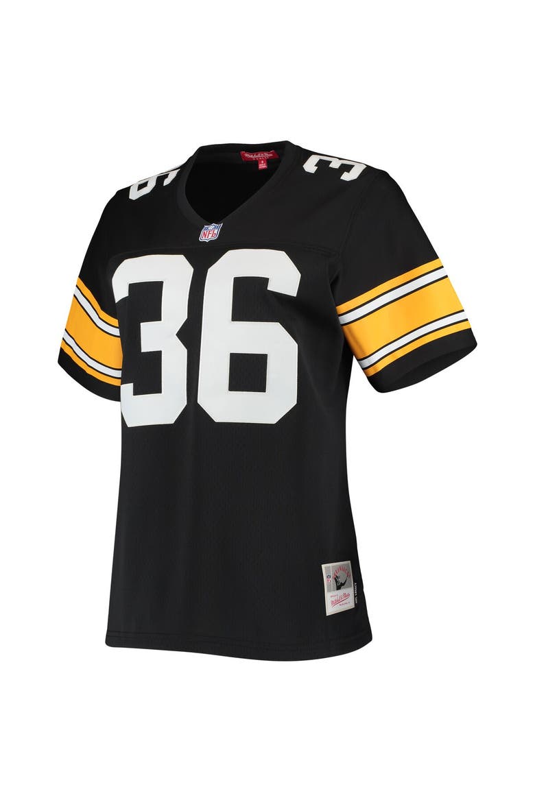 Women's Mitchell & Ness Jerome Bettis Black Pittsburgh Steelers 1996 Legacy Replica Jersey, Alternate, color, Black