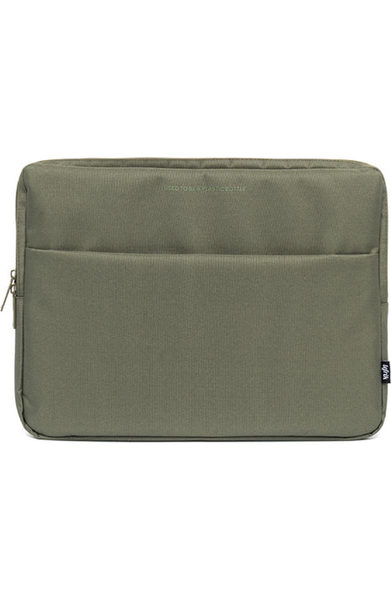 LEFRIK Capture Laptop Case, Alternate, color, Olive