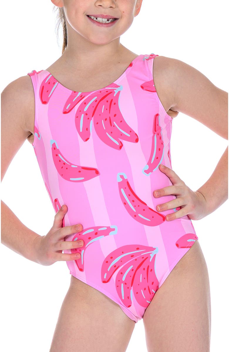 Destira Banana Split One Piece Swimsuit, Main, color, Banana Split