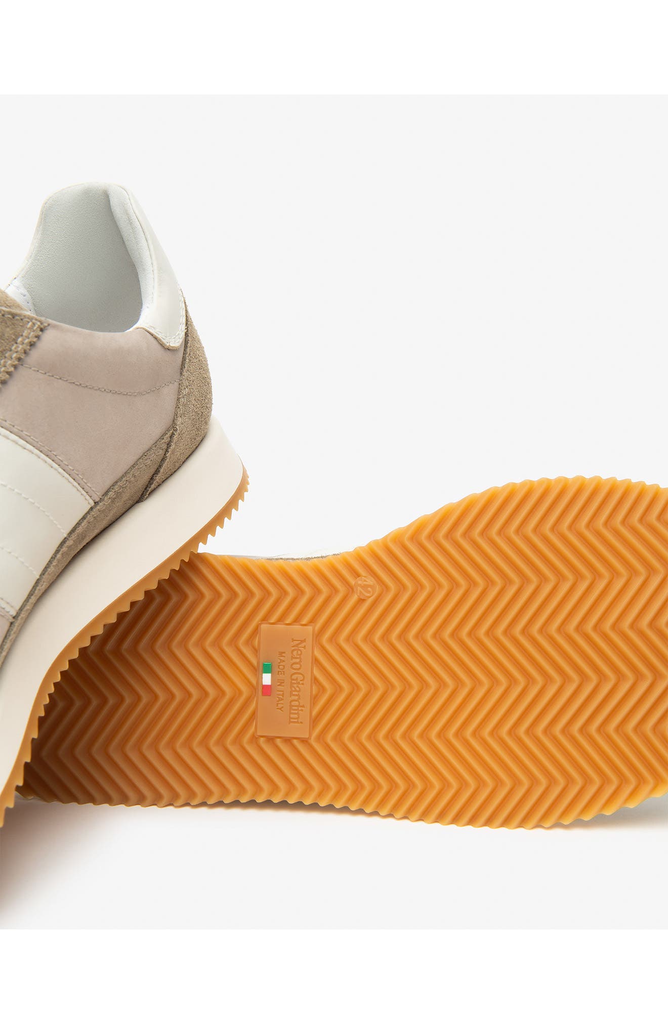 NeroGiardini Low Top Sneaker, Alternate, color, Taupe