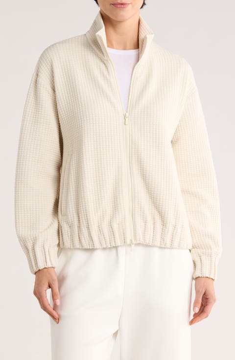 Flora Jacquard Knit Jacket
