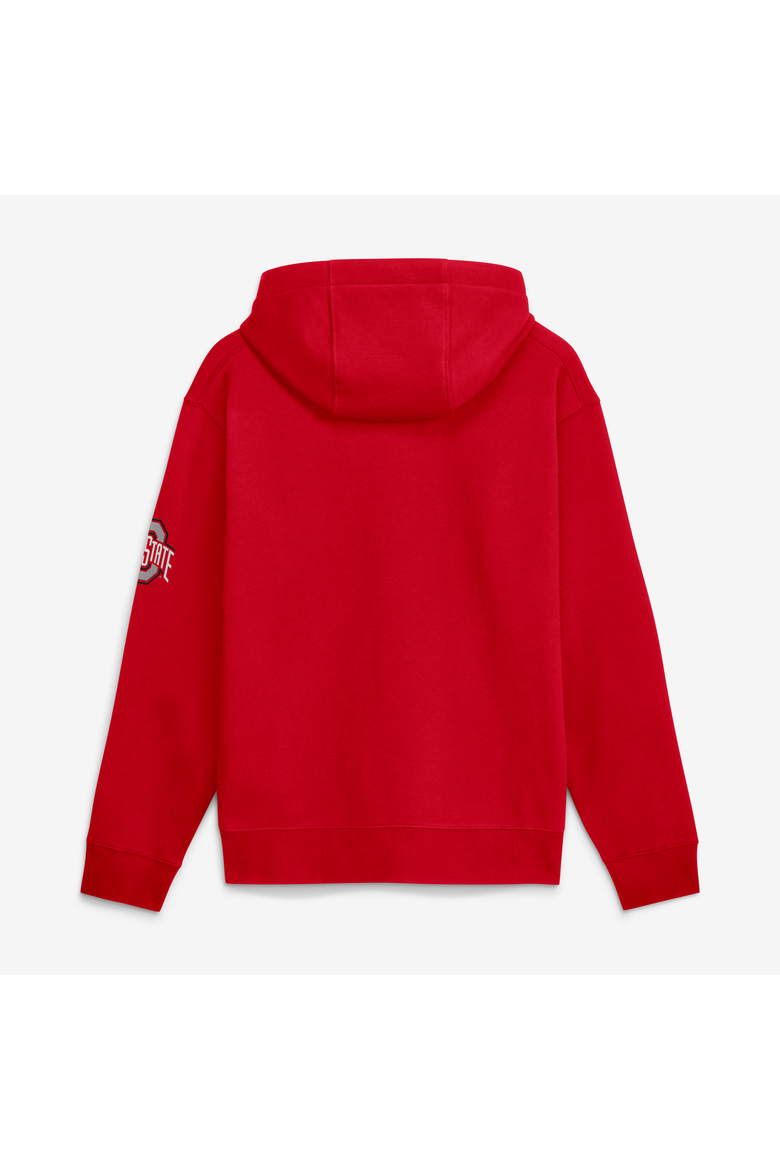 Men's Nike  Scarlet Ohio State Buckeyes 2026 Sideline Club Fleece Hoodie, Alternate, color, Scarlet