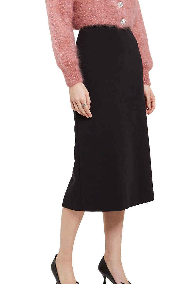Classic Midi Skirt, Main, color, Black