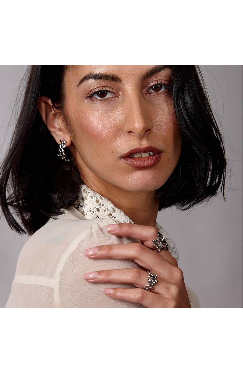 Lucy Quartermaine Half Splash Ring, Alternate, color, Sterling Silver