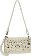 The Sak Vita Hand Crochet Crossbody Wristlet