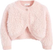 NEXT Kids' Fluffy Shrug Sweater