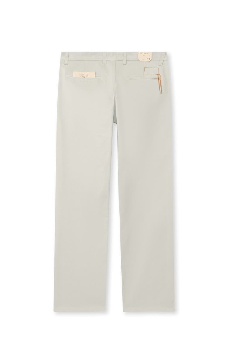 Fortela Reno Heavy Cotton Canvas Trousers, Alternate, color, Ice