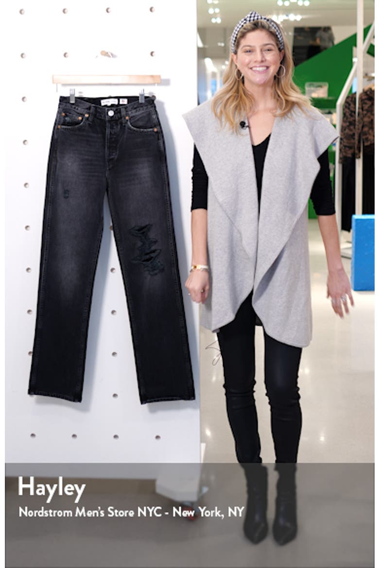 Originals High Waist Loose Jeans video