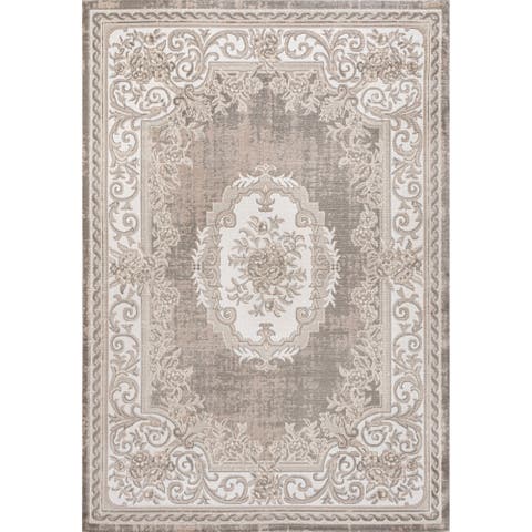 Rosalia Cottage Medallion Area Rug