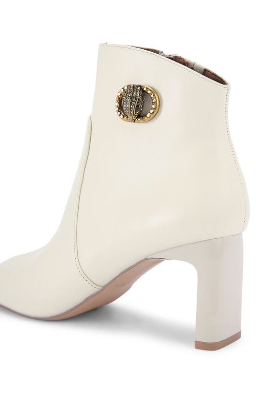 Kurt Geiger London Leather Bootie In Brown