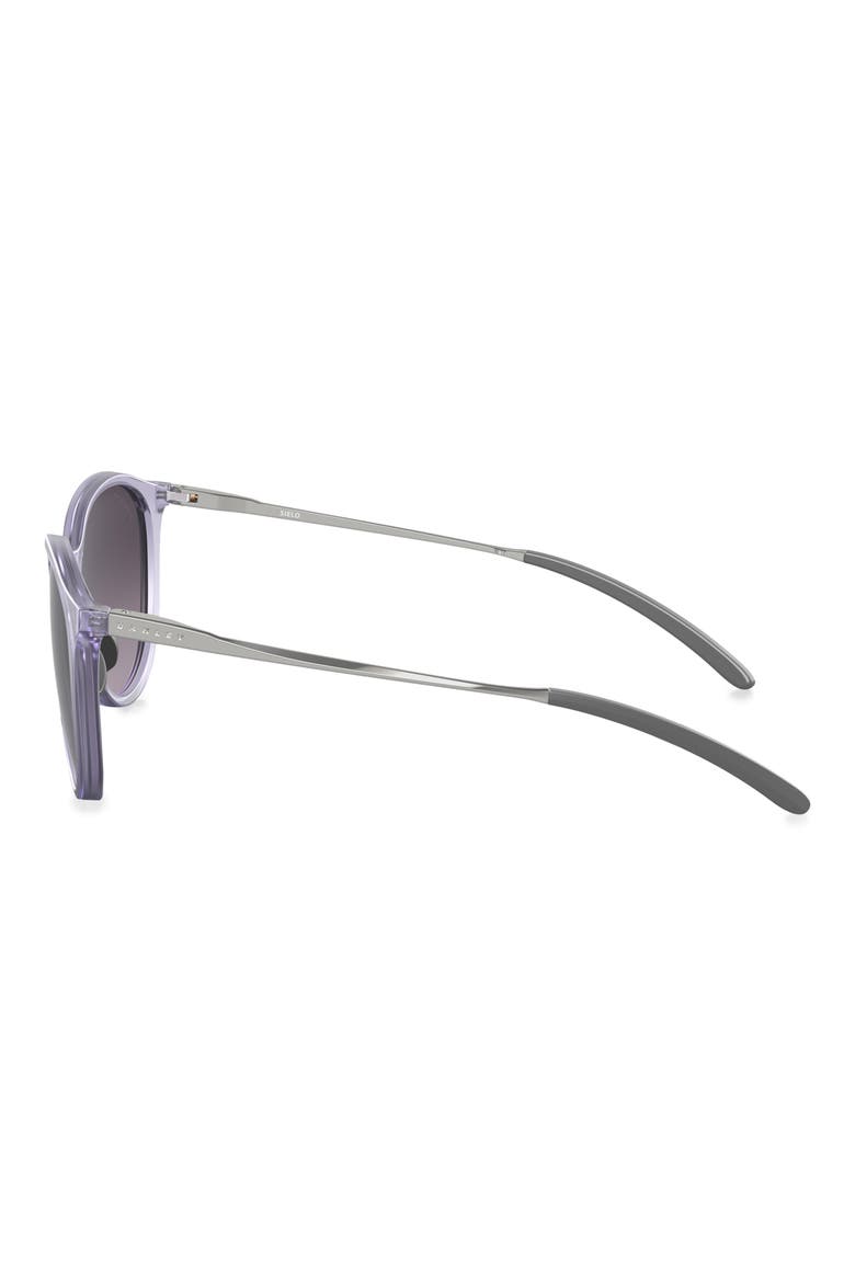 Sielo 57mm Gradient Round Sunglasses, Alternate, color, GREY GRADIENT