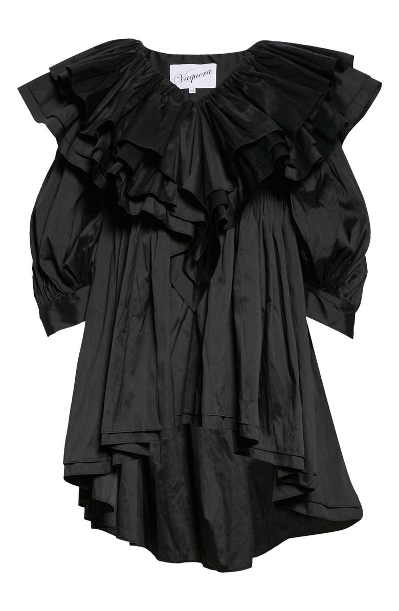 Vaquera Taffeta Party Dress, Alternate, color, 