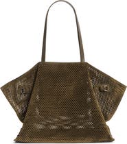Proenza Schouler Days Perforated Suede Tote