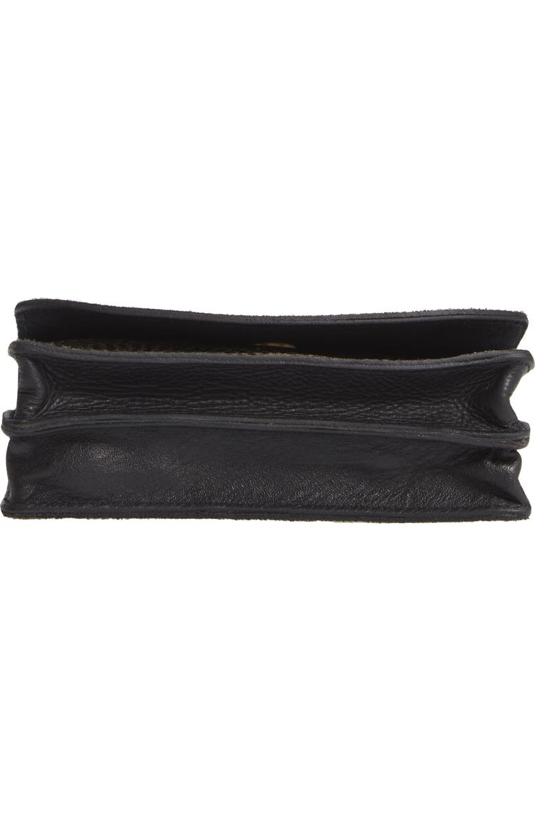 Madewell Genuine Calf Hair Crossbody Bag, Alternate, color,