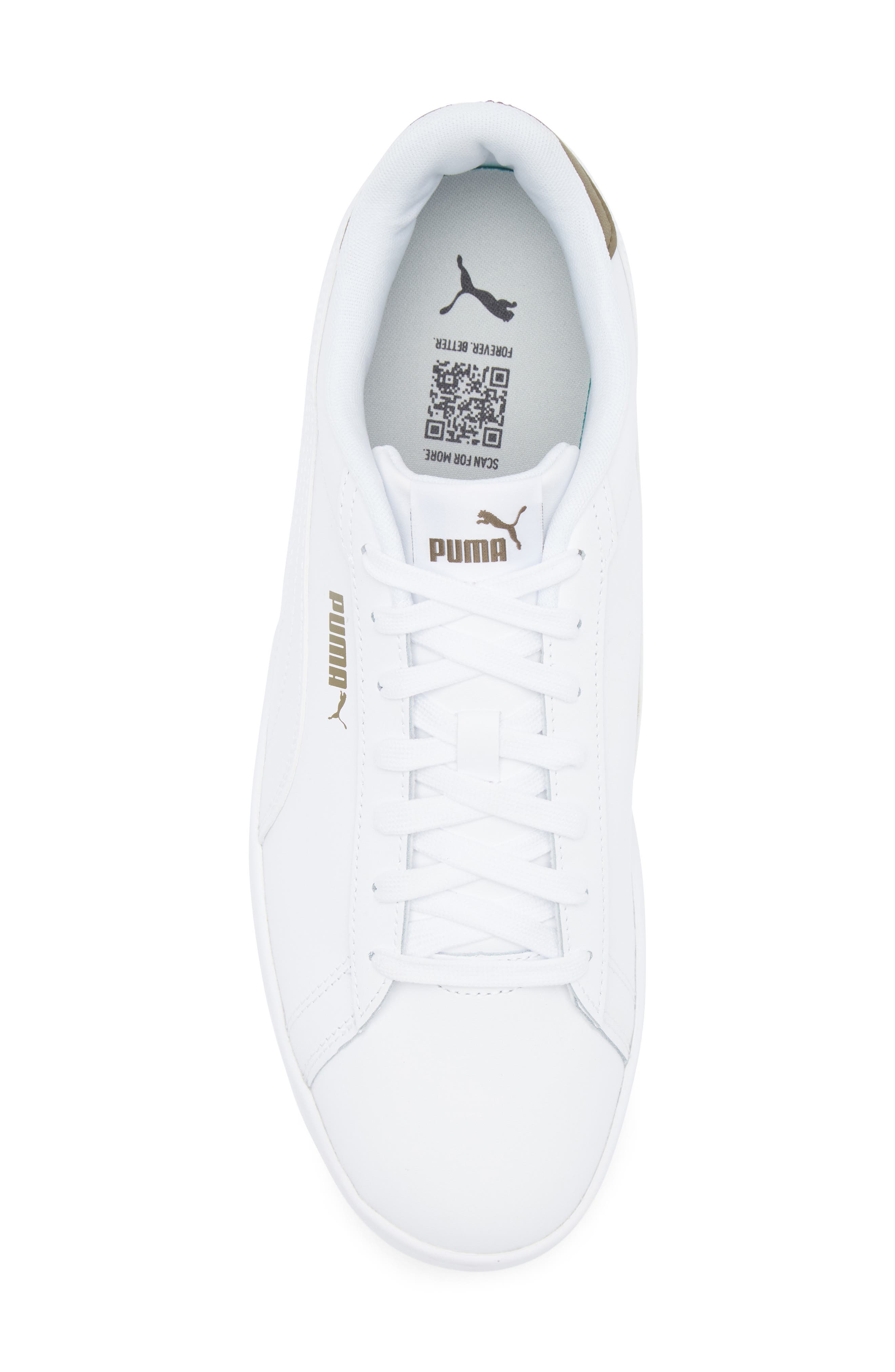 PUMA Smash 3.0 Sneaker, Alternate, color, Puma White-Wild Willow