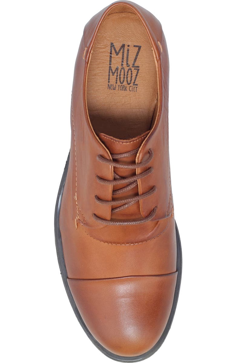 Miz Mooz Letty Derby, Alternate, color, Brandy