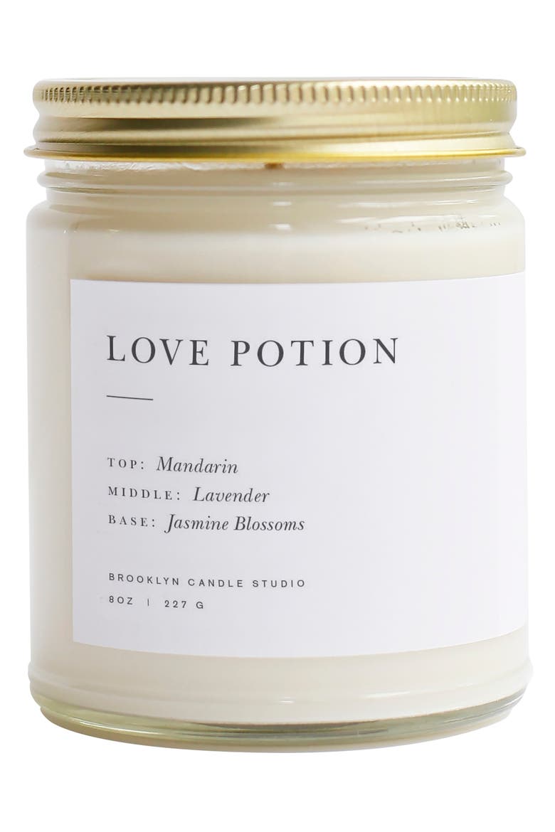 Love Potion Jar Candle, Main, color, LOVE POTION