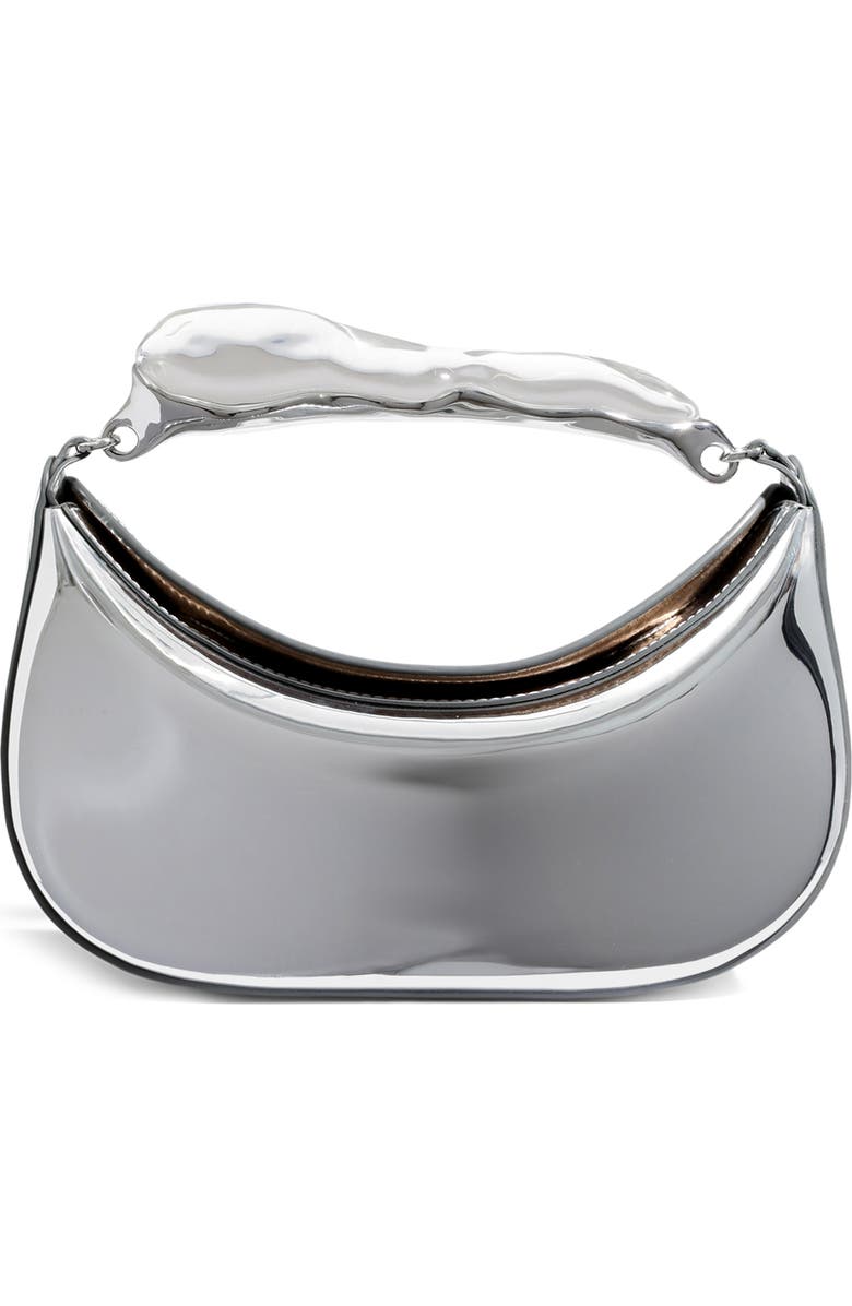 Alexis Bittar Water Stone Top Handle Bag, Main, color, Chrome