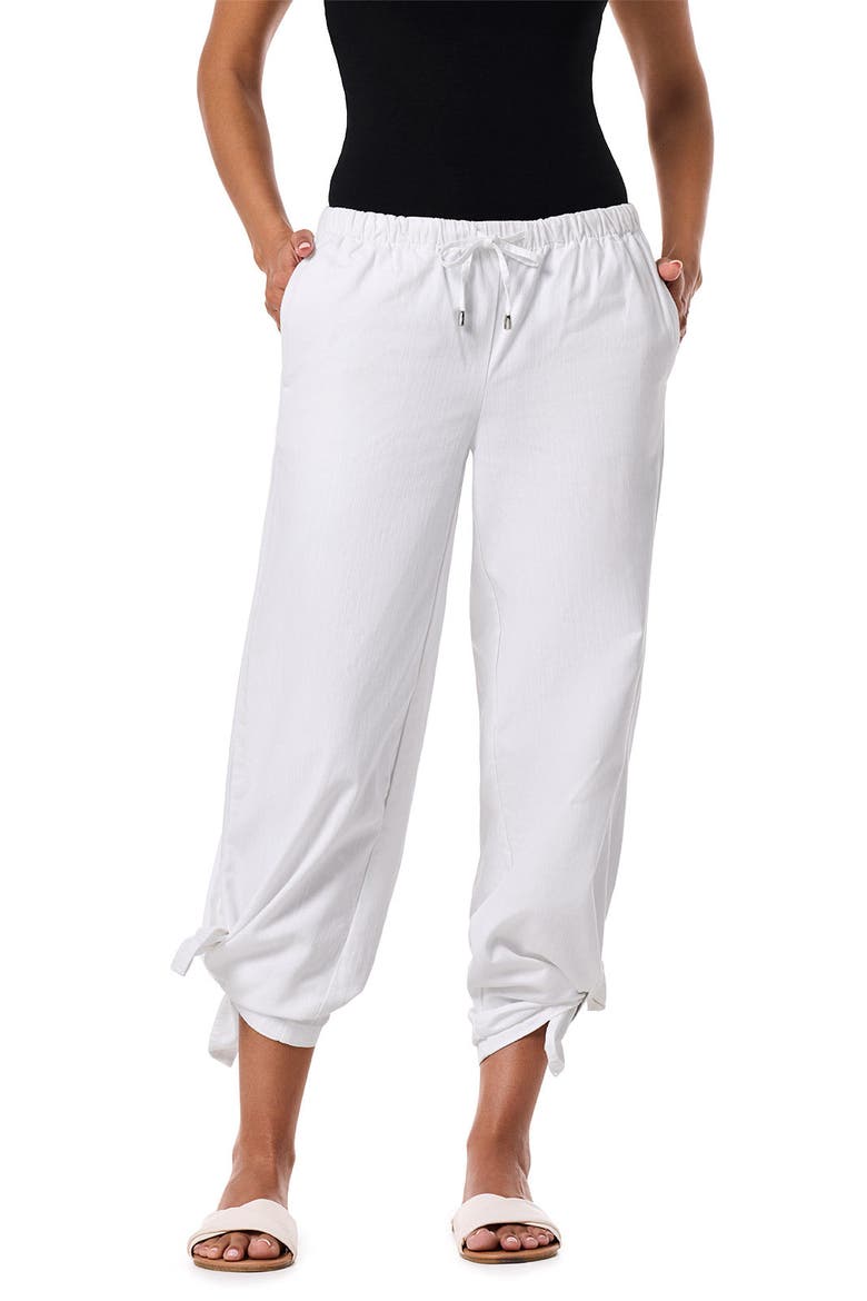 Women's Enclave Chambray Wide Leg Pants, Upf 50+ Sun Protection, Alternate, color, White Chambray