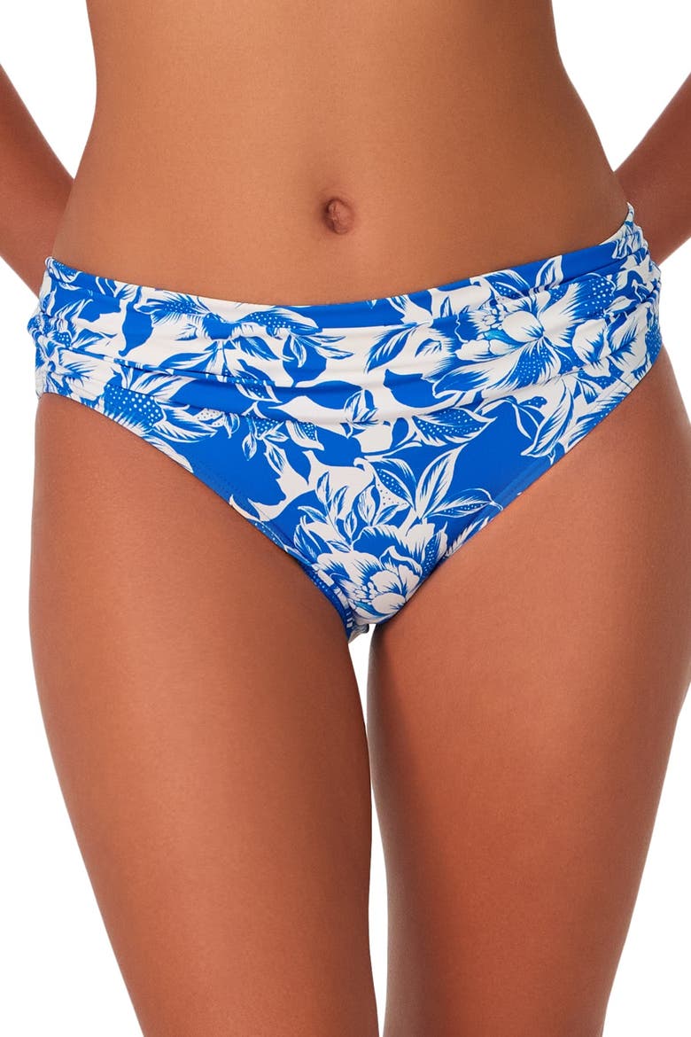Unforgettable Bikini Swim Bottoms, Alternate, color, Chelsea Petals