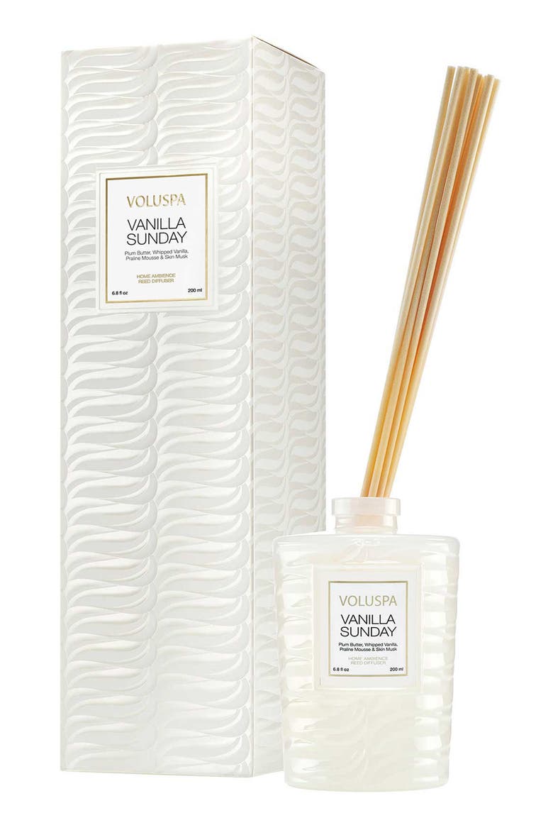 Vanilla Sunday Reed Diffuser, Alternate, color, NO COLOR