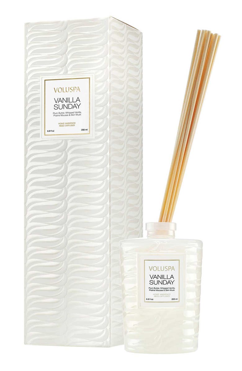 Voluspa Vanilla Sunday Reed Diffuser, Alternate, color, 