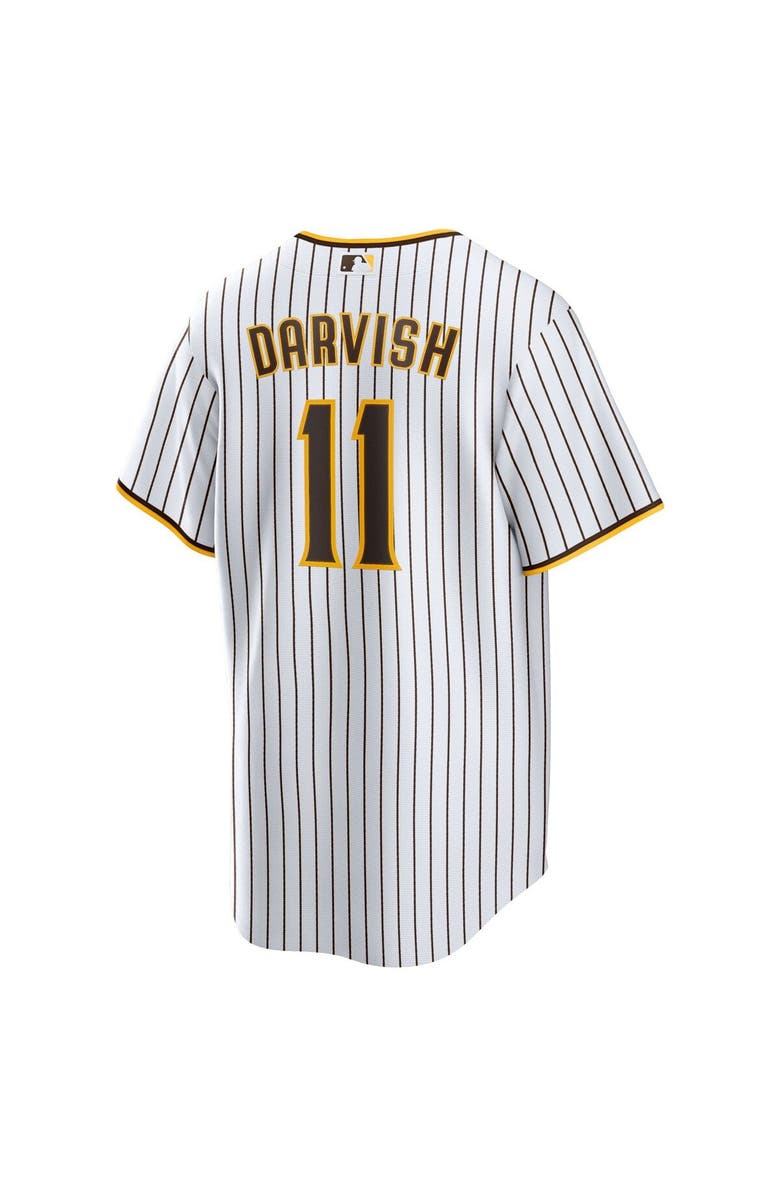 Nike Men's Nike Yu Darvish White San Diego Padres Home Replica Player Jersey, Alternate, color, 