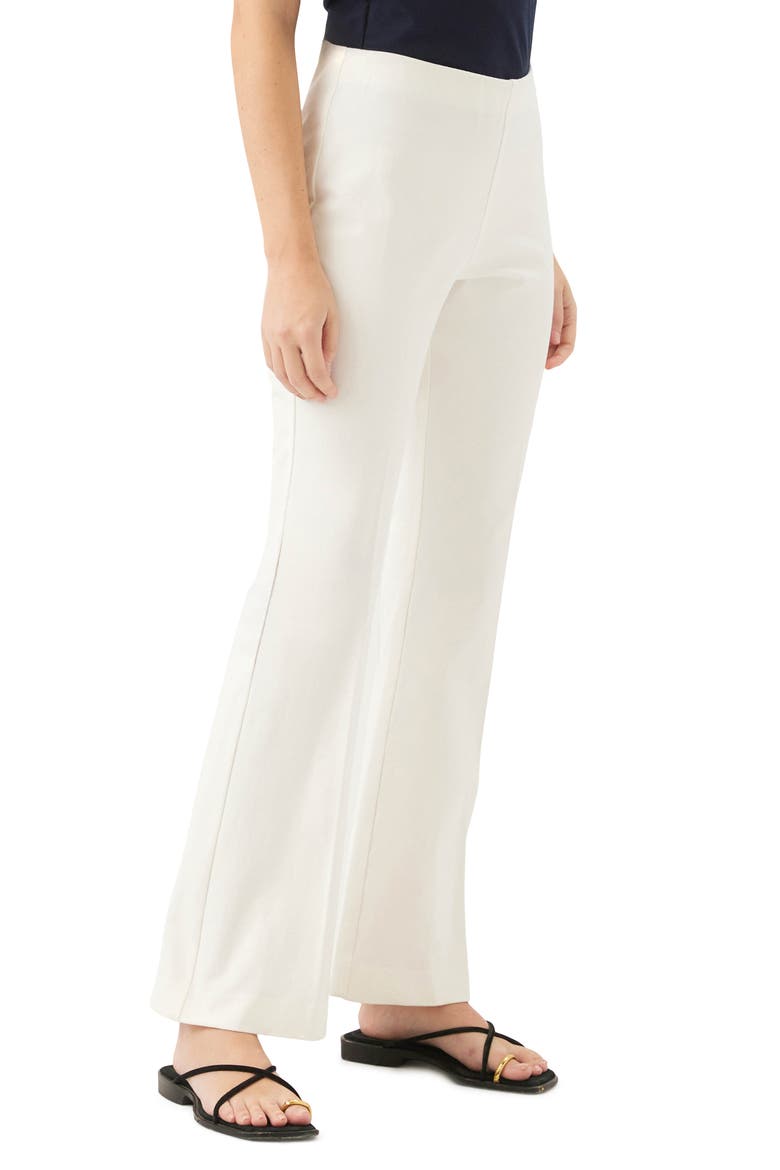 City Bootcut Pants, Alternate, color, OFF WHITE